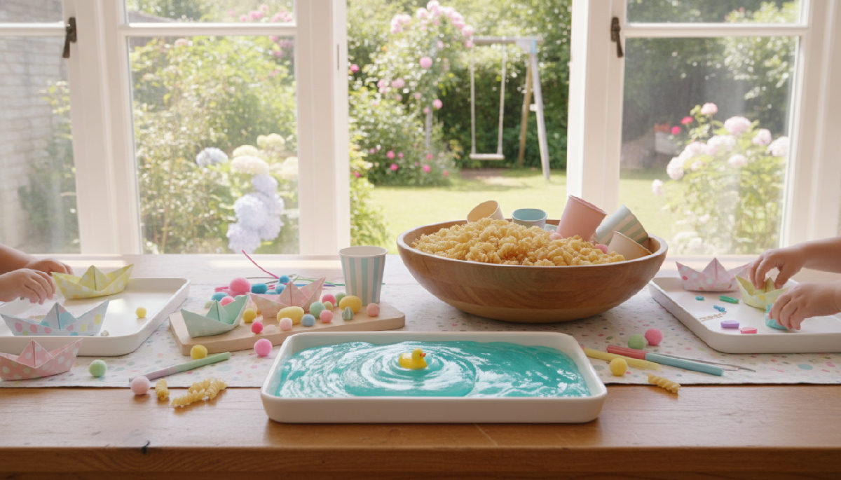 Featured image for Screen-Free Summer Holiday Boredom Busters: Sensory Play Ideas for Kids (UK)
